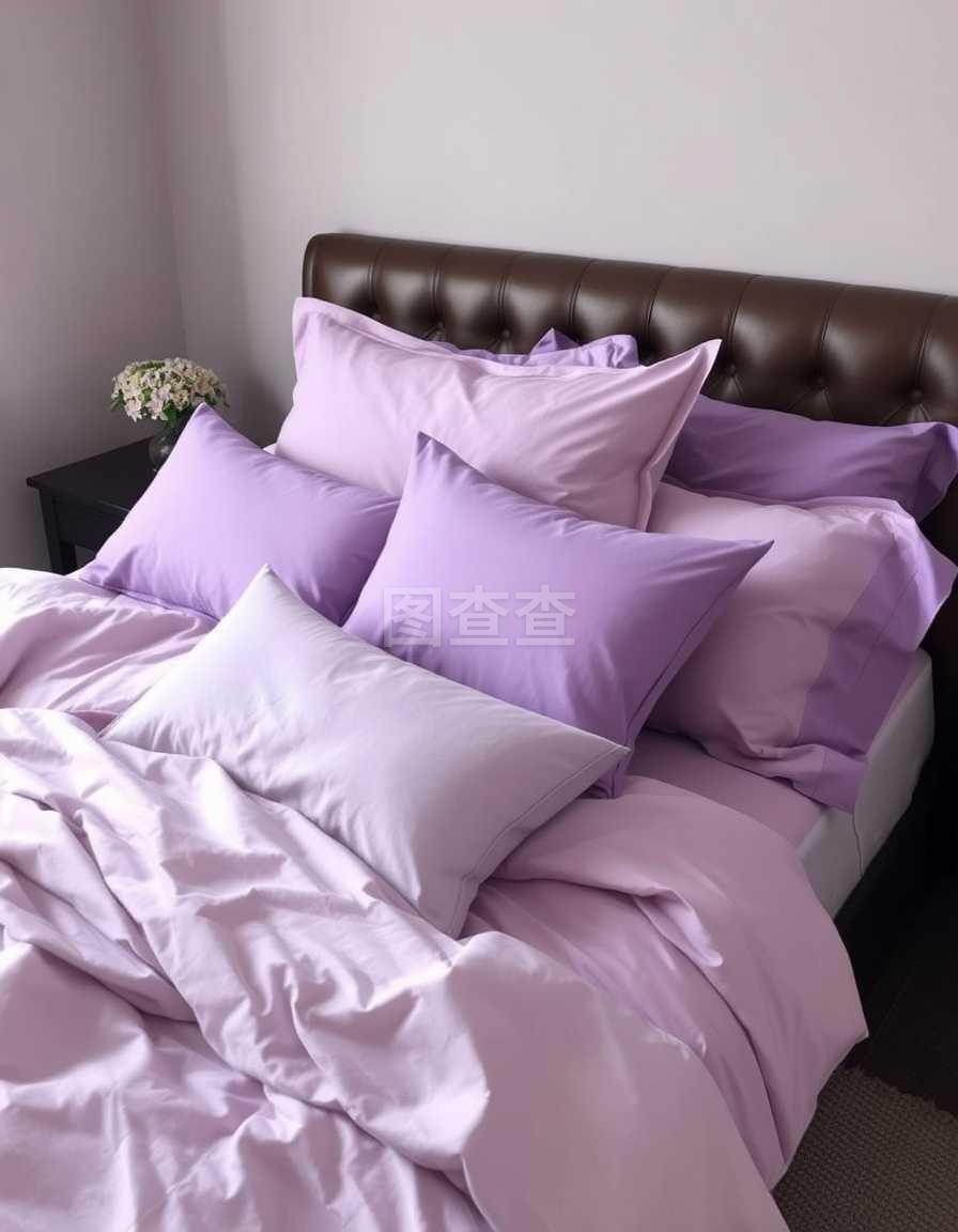 紫色床上用品 一种神奇的寝居美学（A Magical Bedroom Aesthetic）